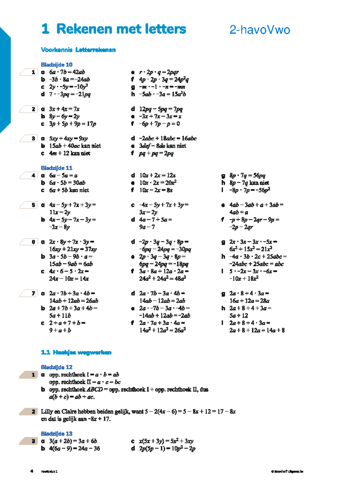 uitwerkingen-2-havo-vwo-wi-h01-rekenen-met-letters-en-formules-studocu