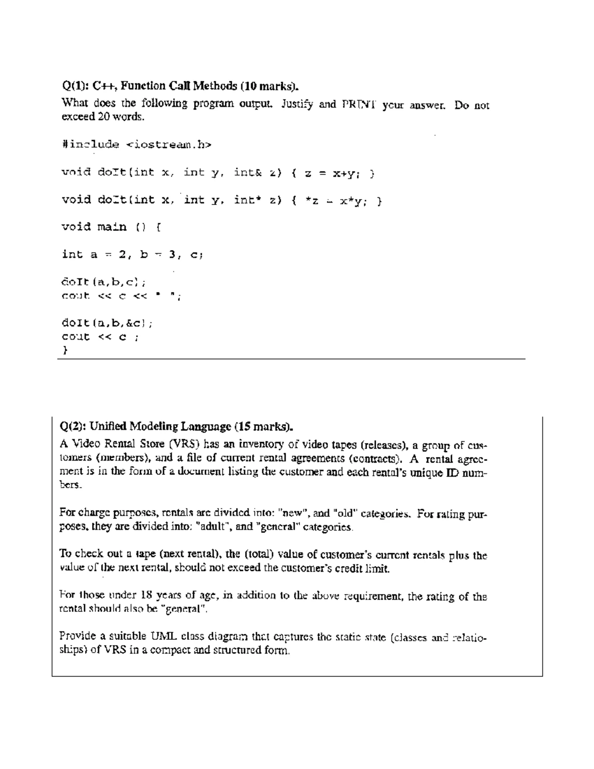 CS 246 Lecture Notes: UML and Class Relationships Explained - Studocu