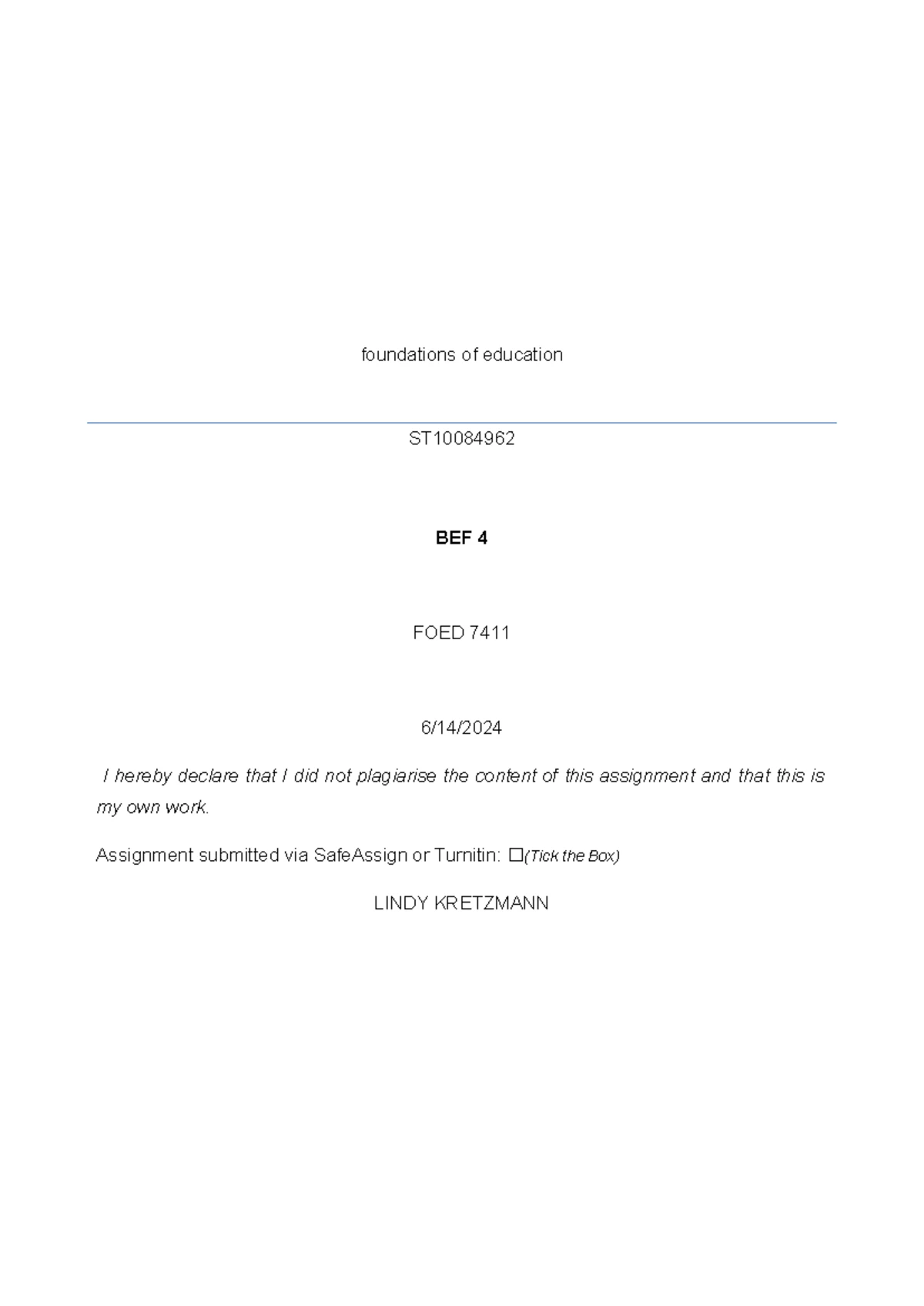 INER7411 A1 - Education Research Assignment Overview and Guidelines ...