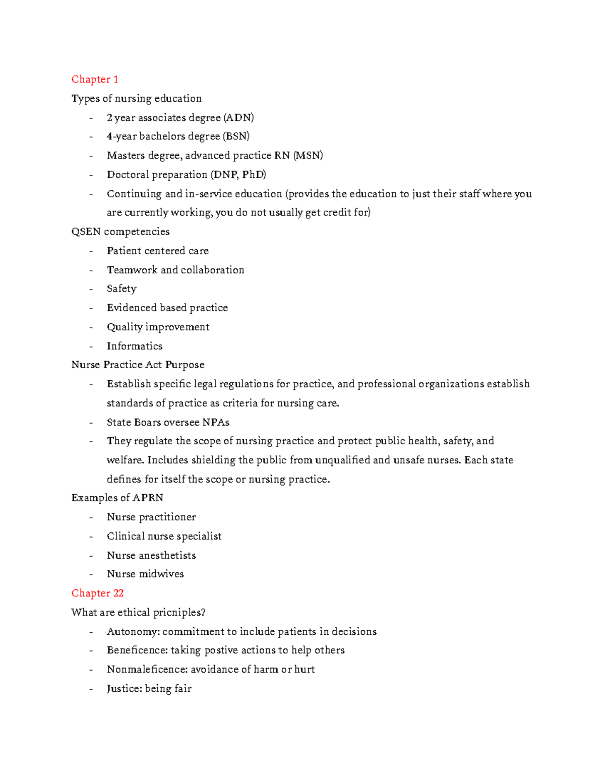 NUR 101 - Fundamentals Final Exam Study Guide and Key Concepts - Studocu