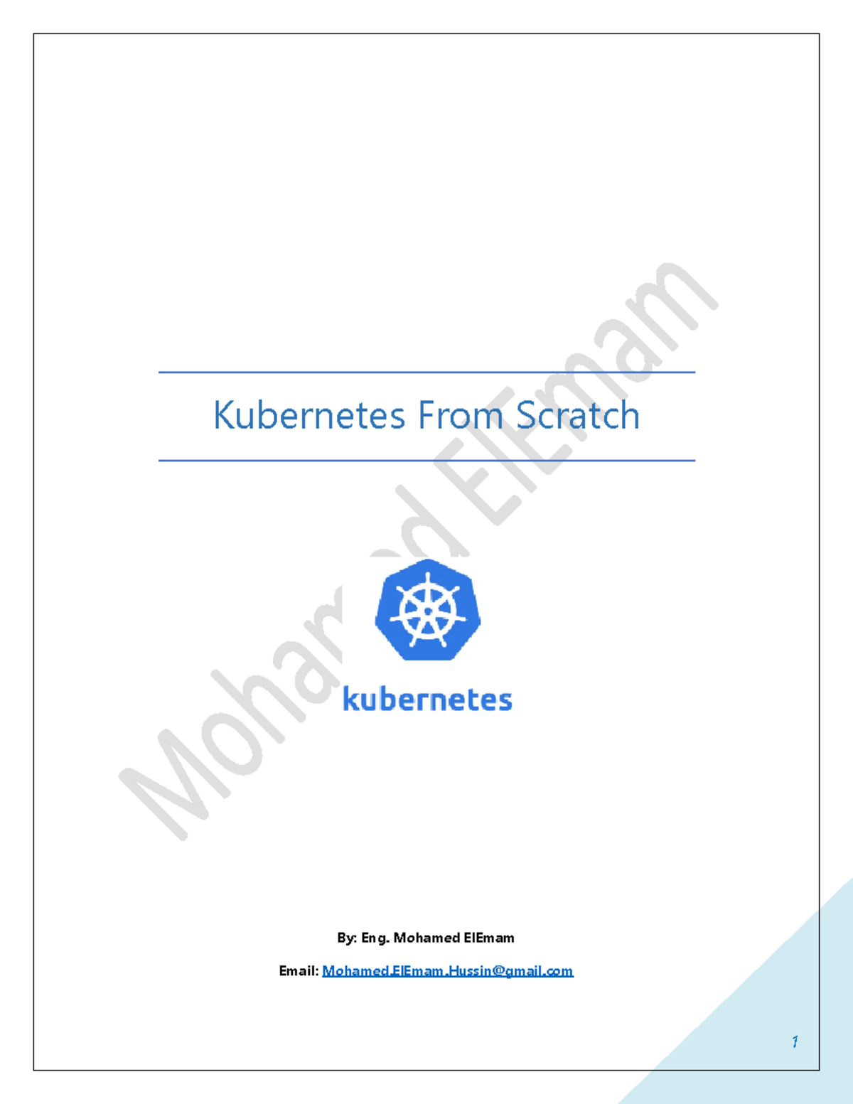 Kubernetes Essentials: A Comprehensive Guide for Beginners - Studocu