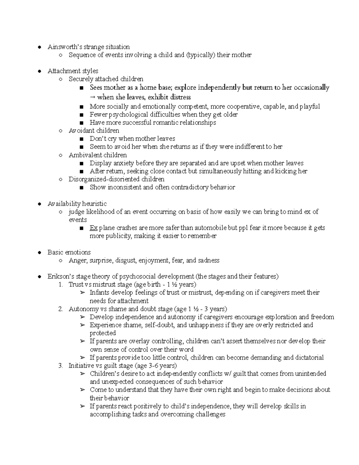 Psych 100 Exam 3 Review Guide: Intelligence & Consciousness Keys - Studocu