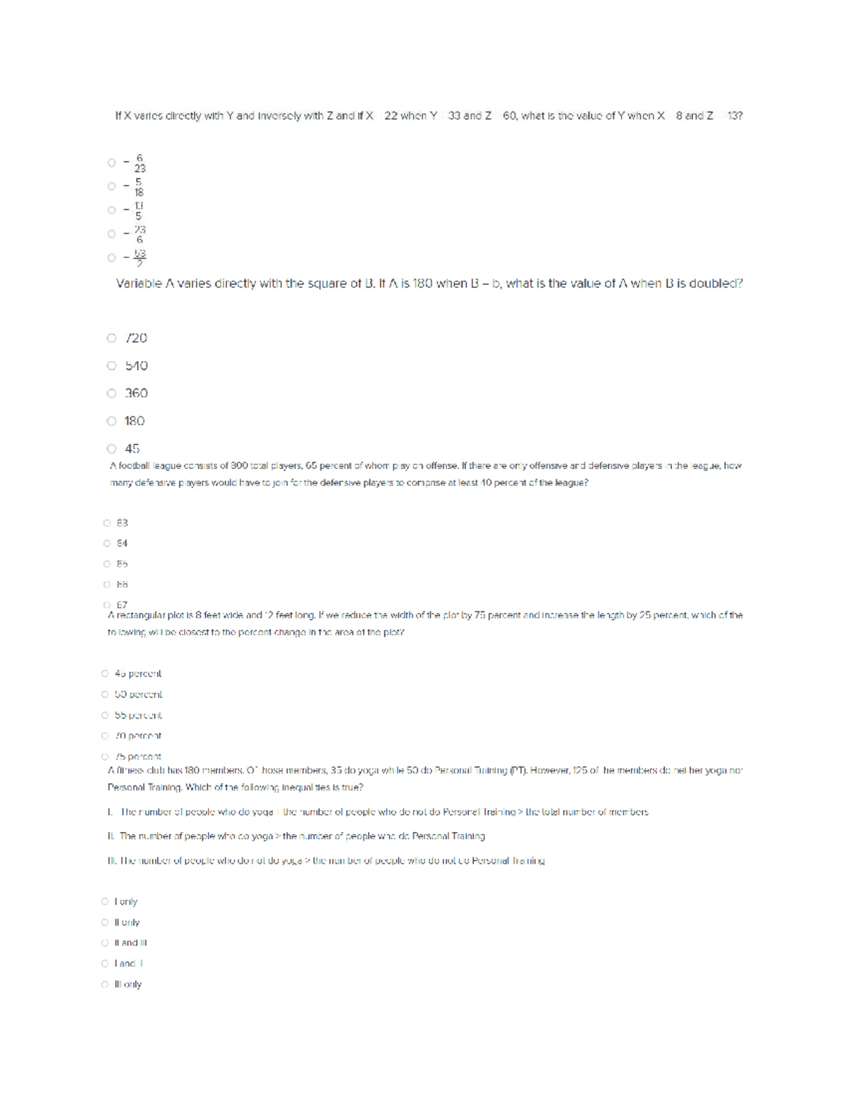 GMAT Test 4 - Probability and Combinatorics Practice Questions - Studocu