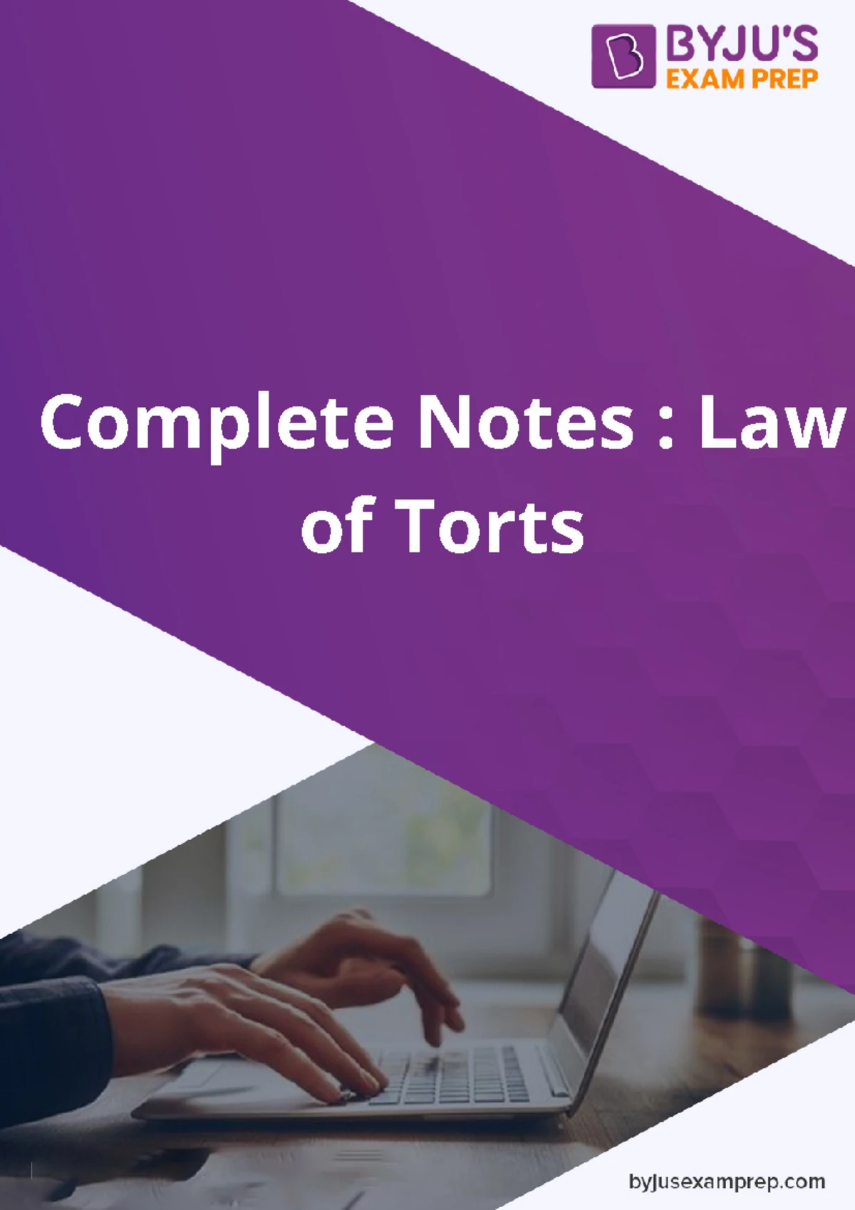 Torts Summary Notes - LAW OF TORTS & MOTOR ACCIDENT CLAIMS & CONSUMER ...