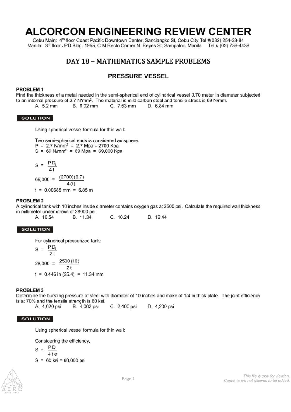 Math9 Q3 Week 10 Solving Problems: Triangle Similarity Guidelines - Studocu