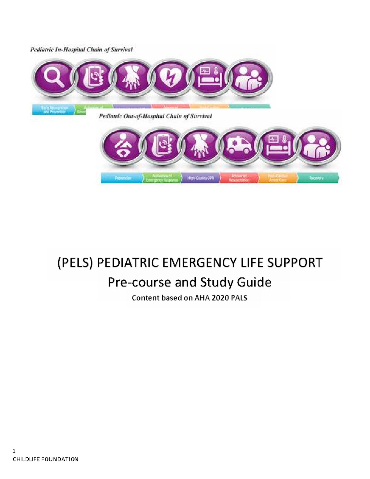 (PELS) Pediatric Emergency Life Support Study Guide 2024 - Studocu