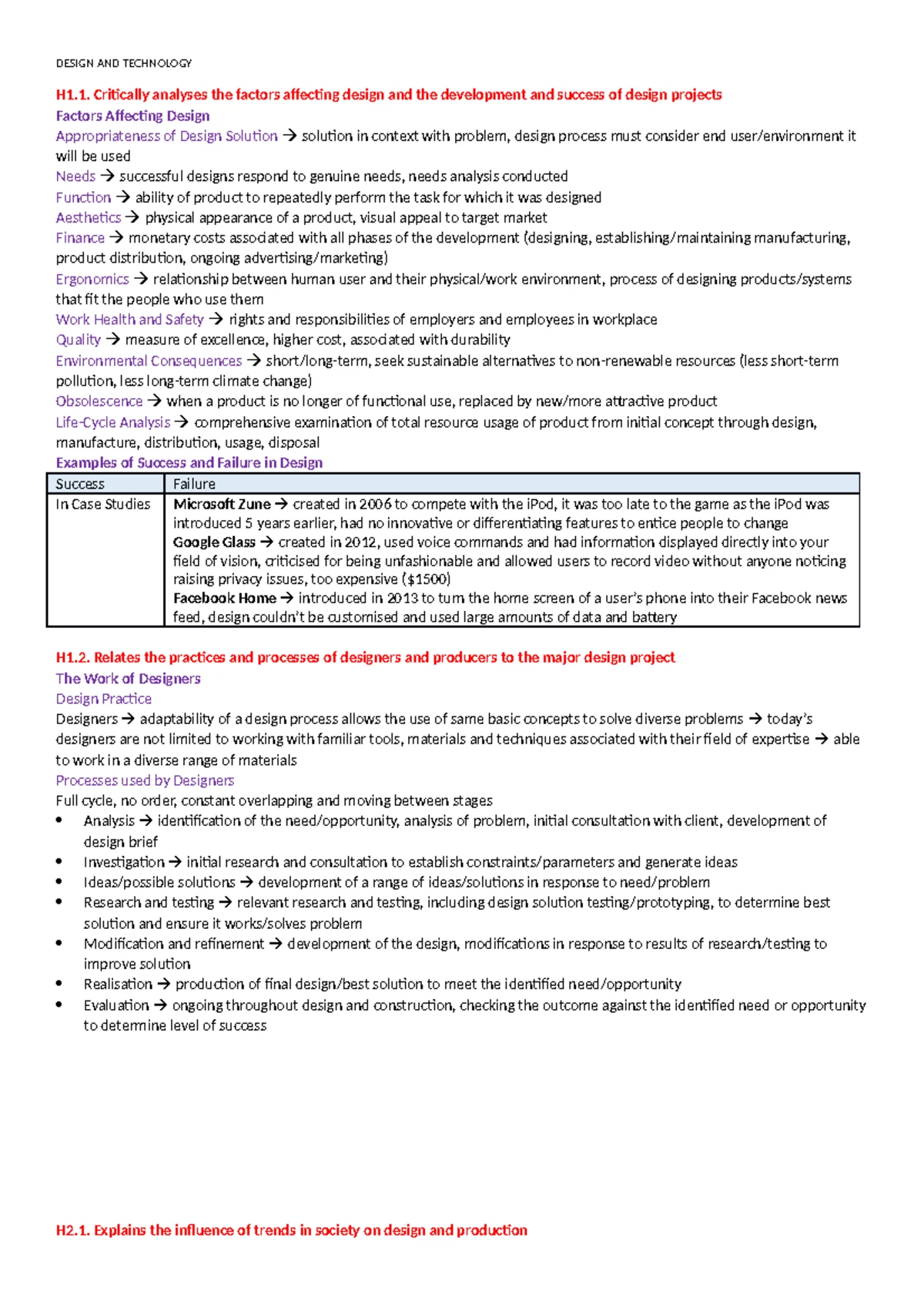 HSC Textiles and Design 2020 - Past Exam Paper Analysis - Studocu