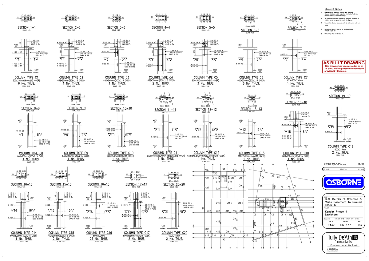 As Built Drawing - Osborne - Studocu