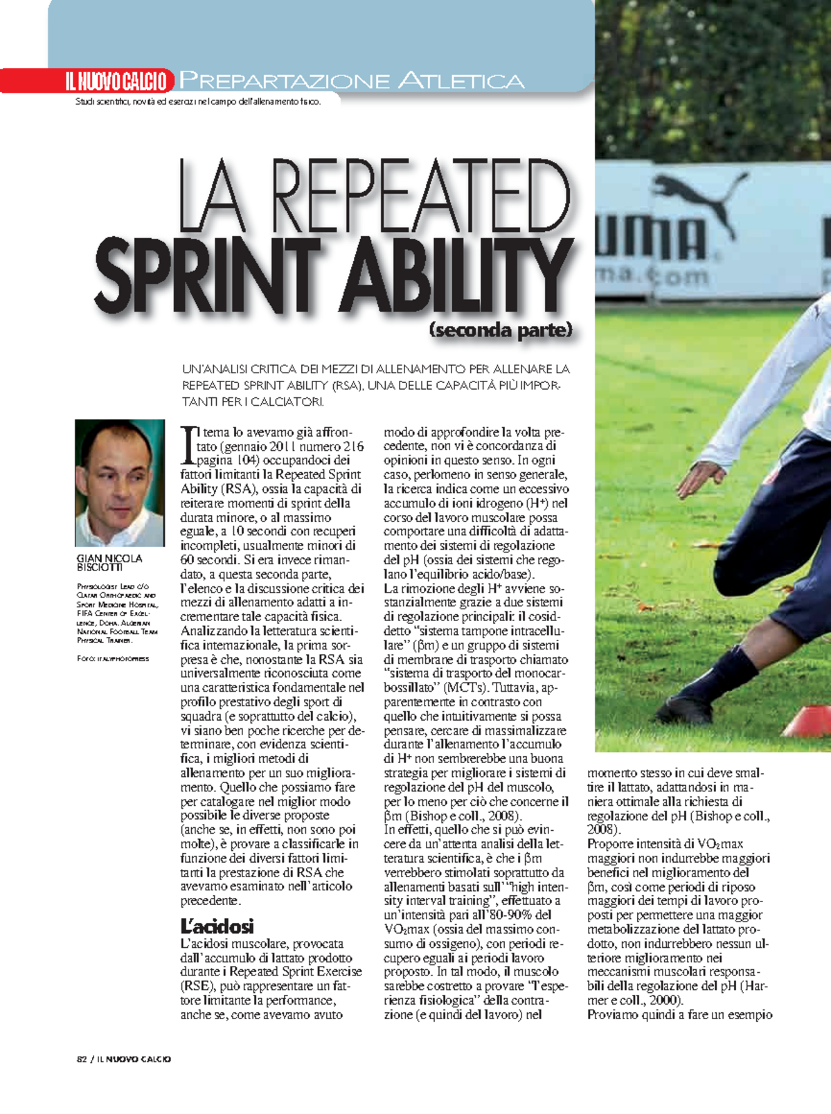 Allenamento Intervallato Per Migliorare La Repeated Sprint Ability 
