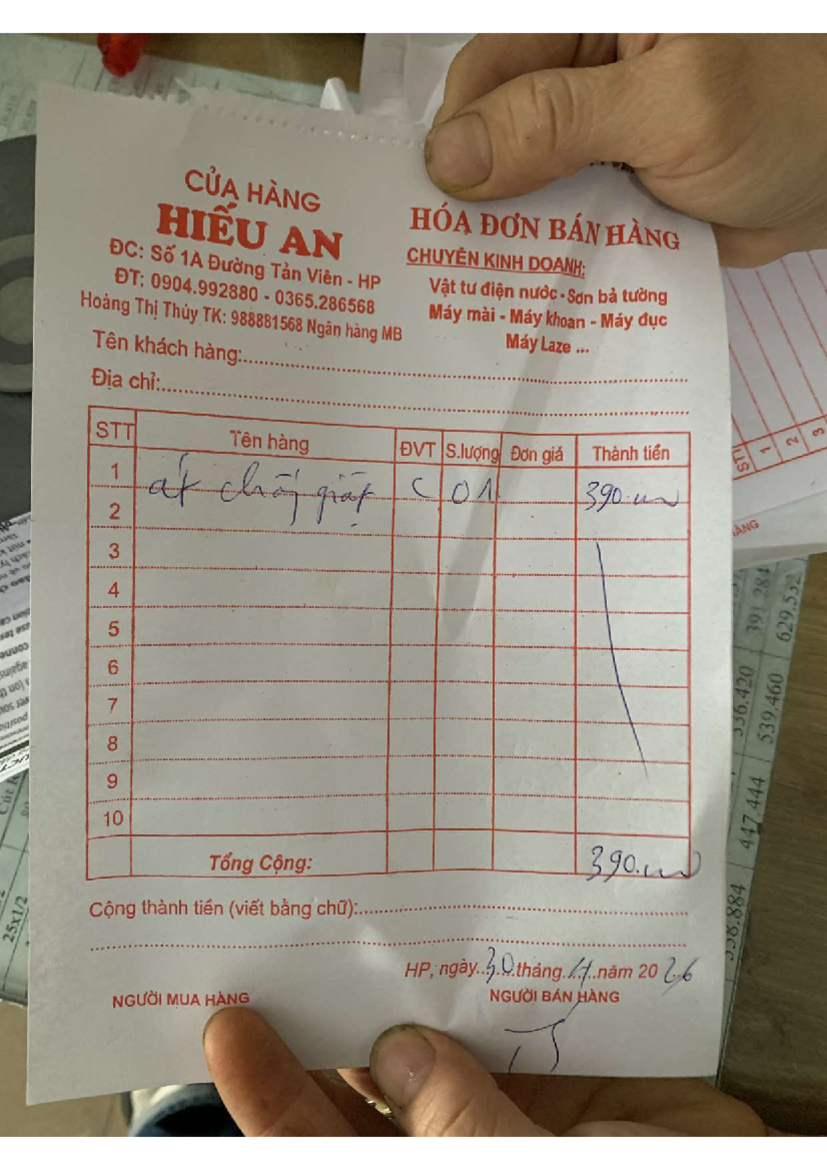 MRDIY 18: Invoice Details for AEON Hai Phong Store - Studocu