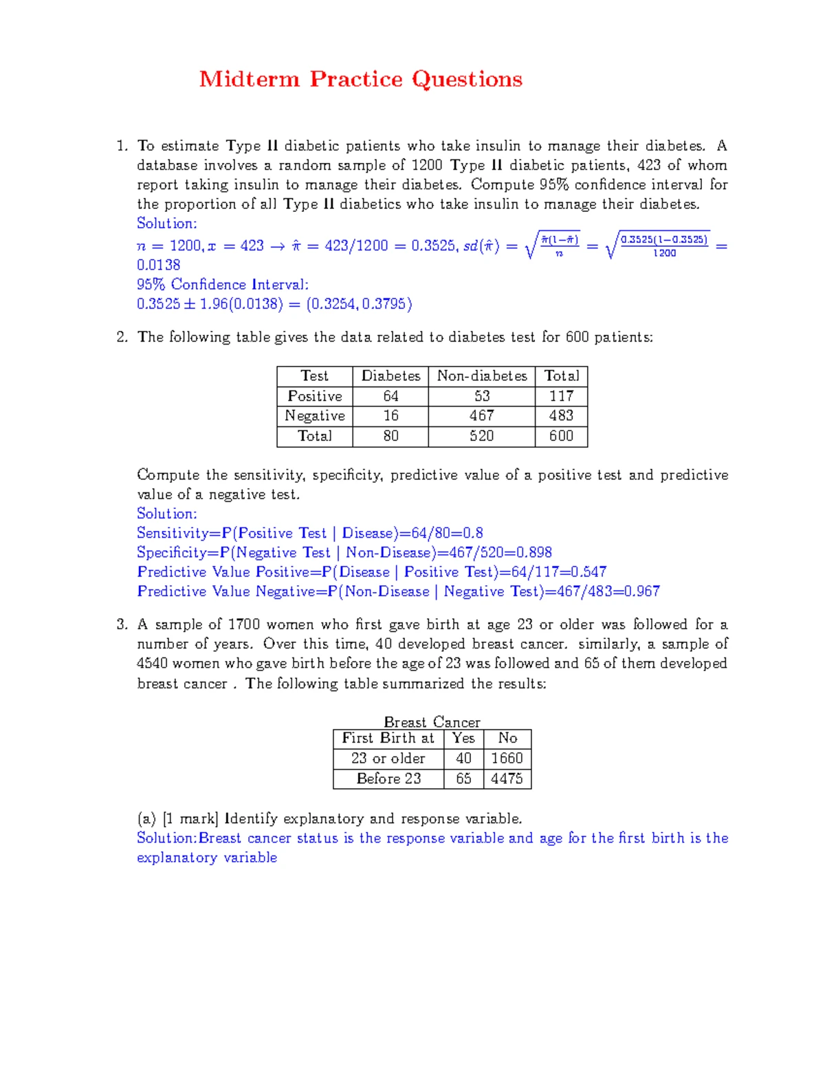 MSMG-5100 Final Assignment: Application of Statistics Analysis - Studocu