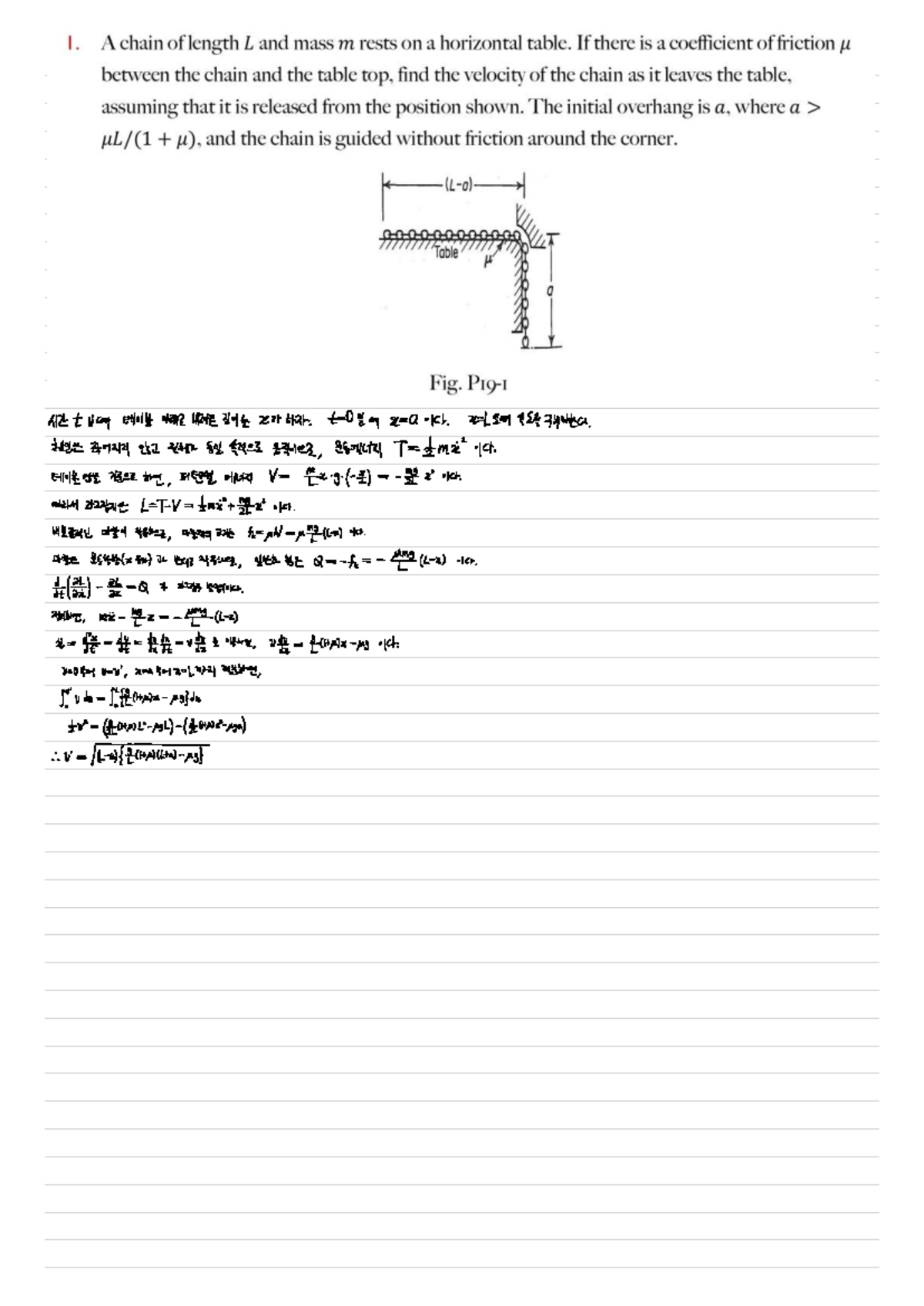 Lagrangian Mechanics Overview for PHYS 101 Lecture Notes - Studocu