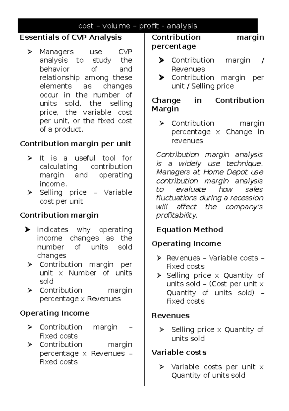 Essentials of CVP Analysis: Understanding Cost-Volume-Profit Dynamics ...