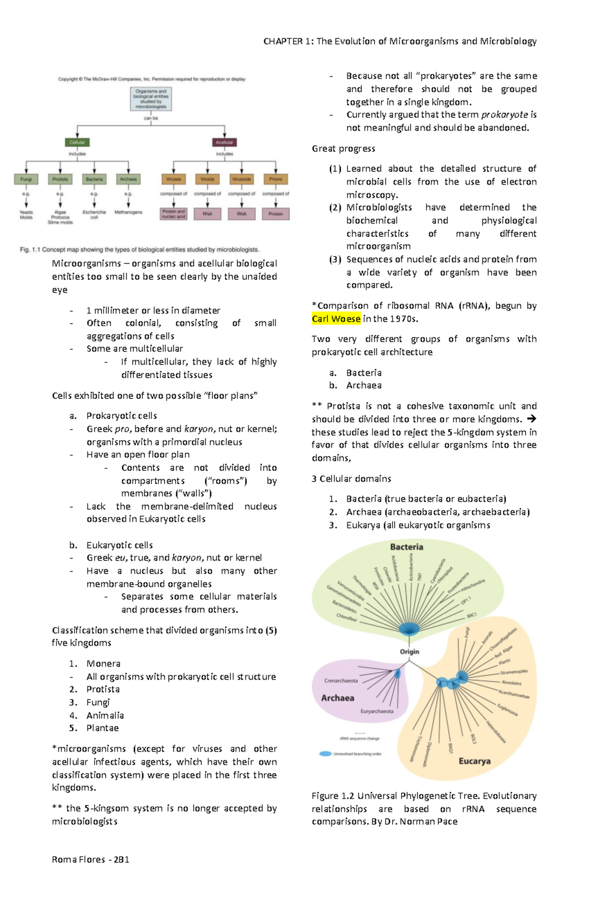 Microbiology 101: Chapter 1 - Introduction to Microorganisms - Studocu