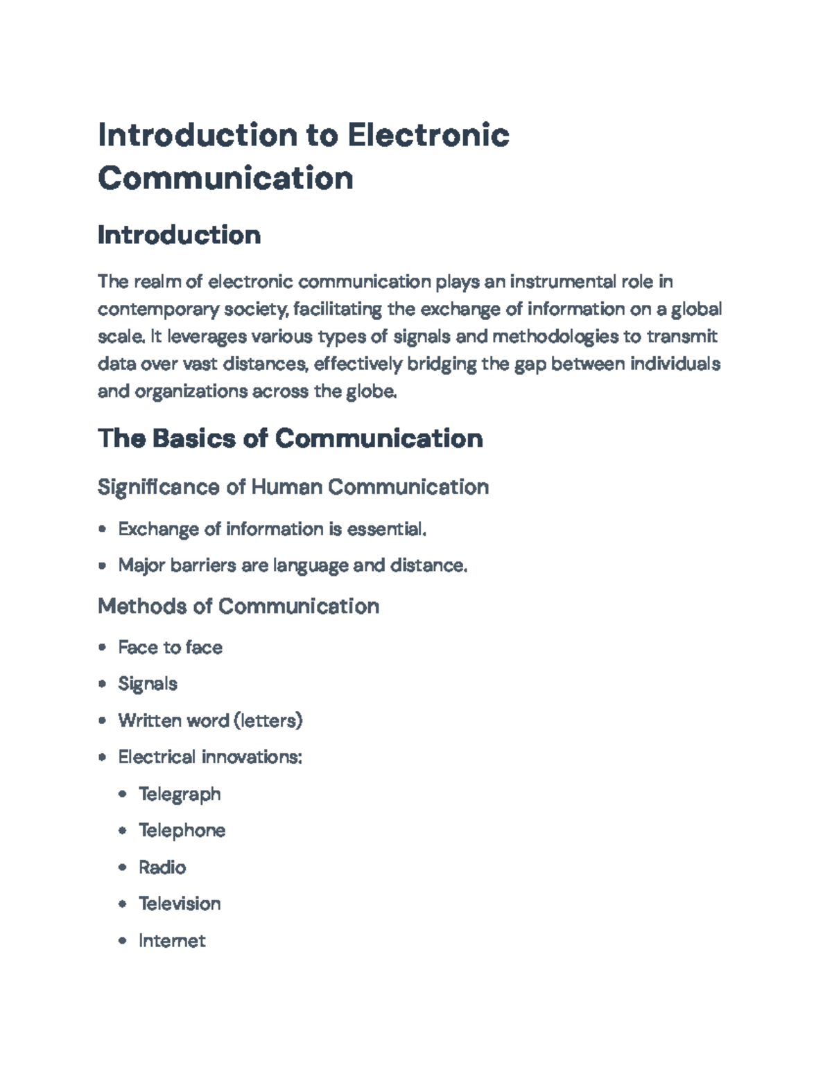 Electronic Communication: Techniques, Applications & Career Insights ...