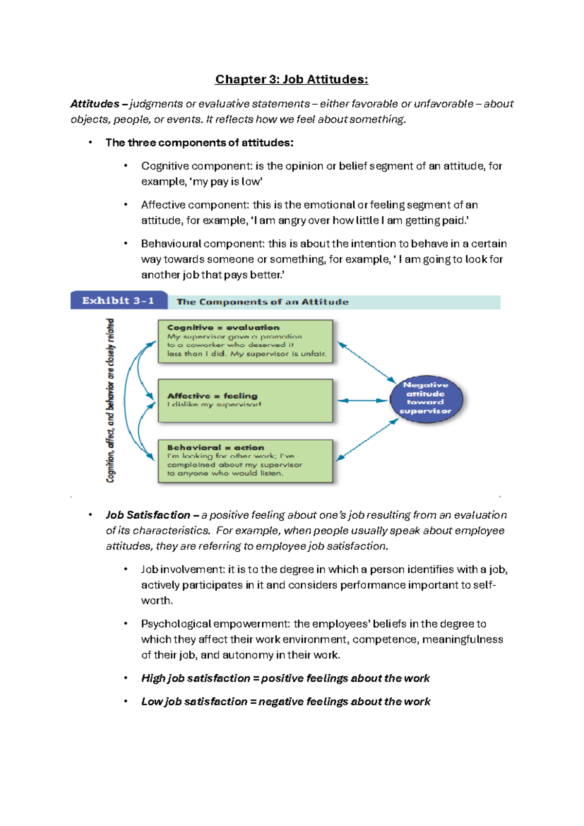 HR Block 3: Key Concepts in Job Attitudes, Personality, & Motivation ...