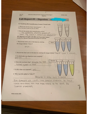 Bio 151 lab 2 - lap practical study guide lab 2 - BIO 151 Human Anatomy ...
