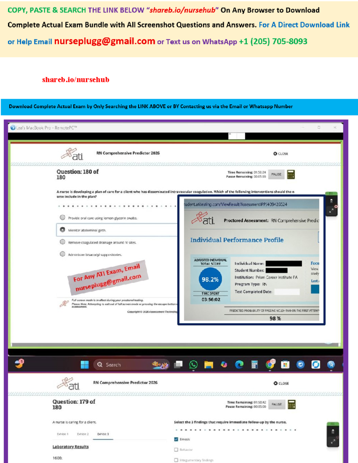 ATI RN Comprehensive Predictor 2026 Exit Exam: 180 NGN Q&A Guide - Studocu