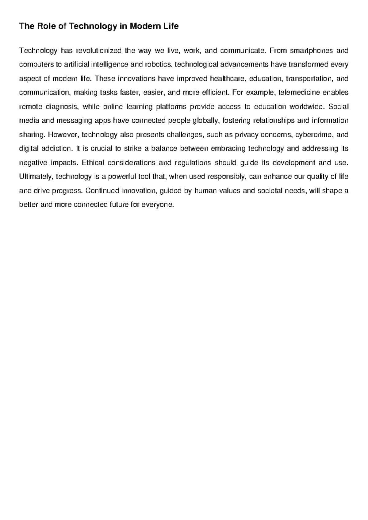 Essay 5: Analyzing the Impact of Social Media on Society - Studocu