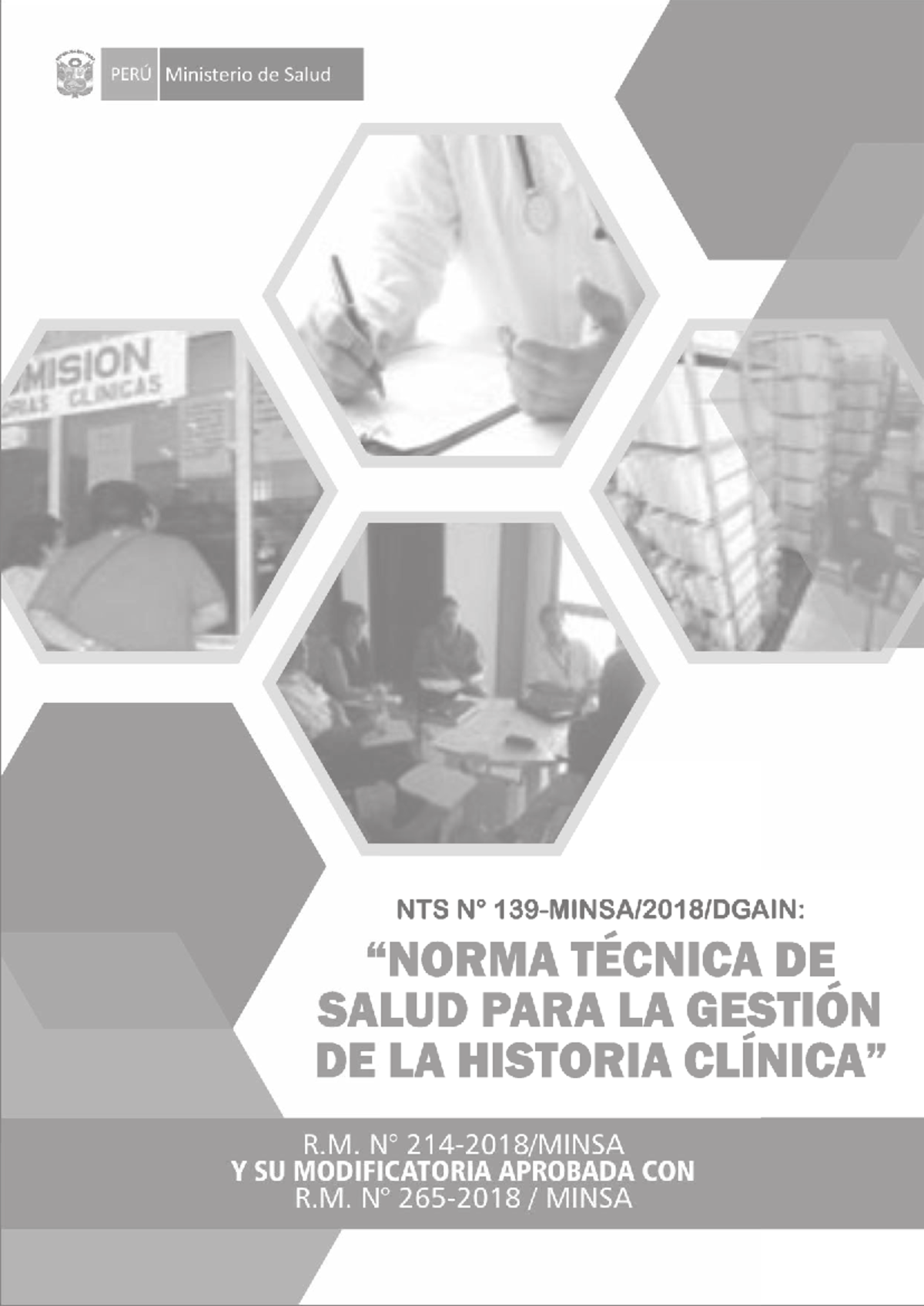 NTS 139 - Norma técnica de salud para la gestión de la historia clínica ...