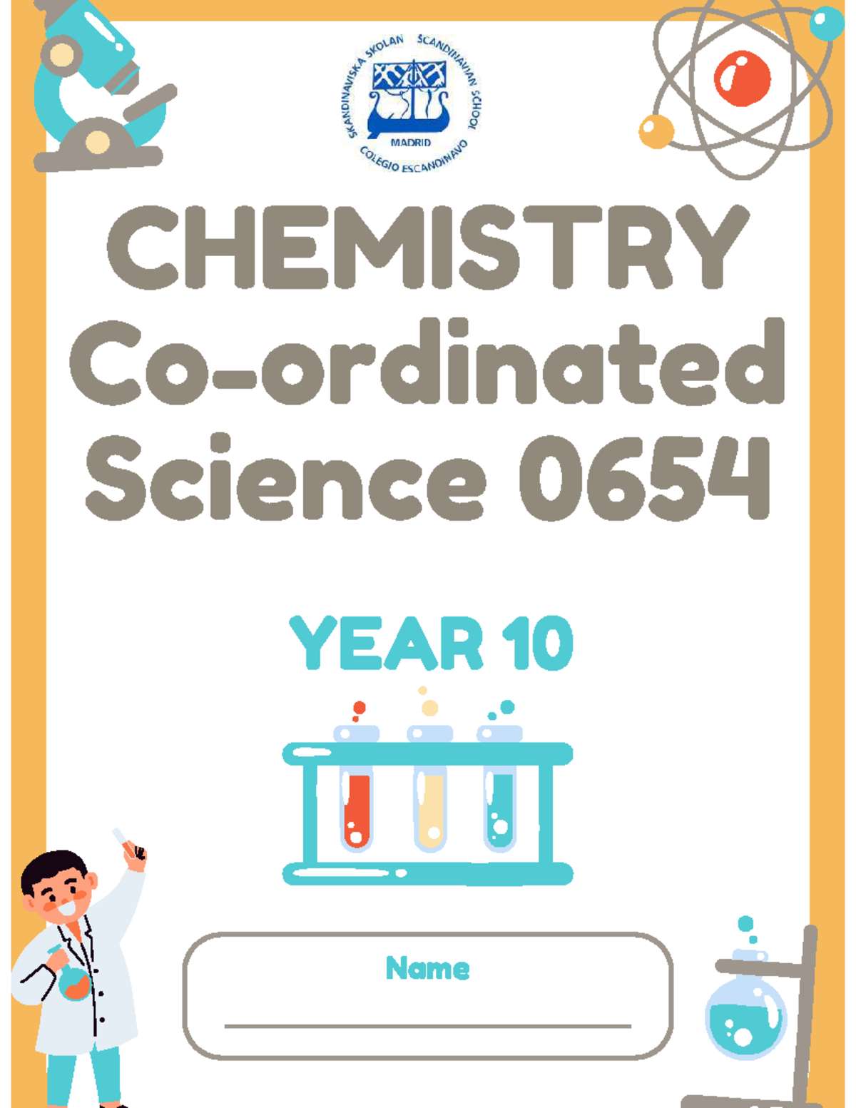 Year 10 IGCSE Chemistry 0654 Chapter 1 & 2 Activities - Studocu