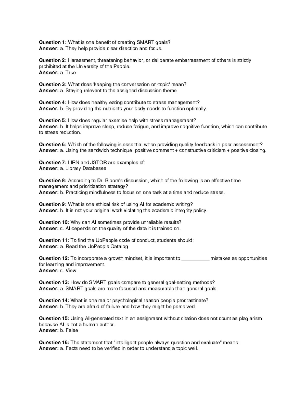 HS1101 Final Exam Answers: Key Concepts and Insights - Studocu