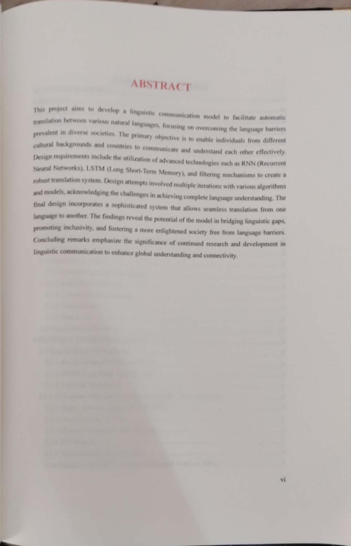 Linguistic Communication Model for Automatic Translation: Project ...