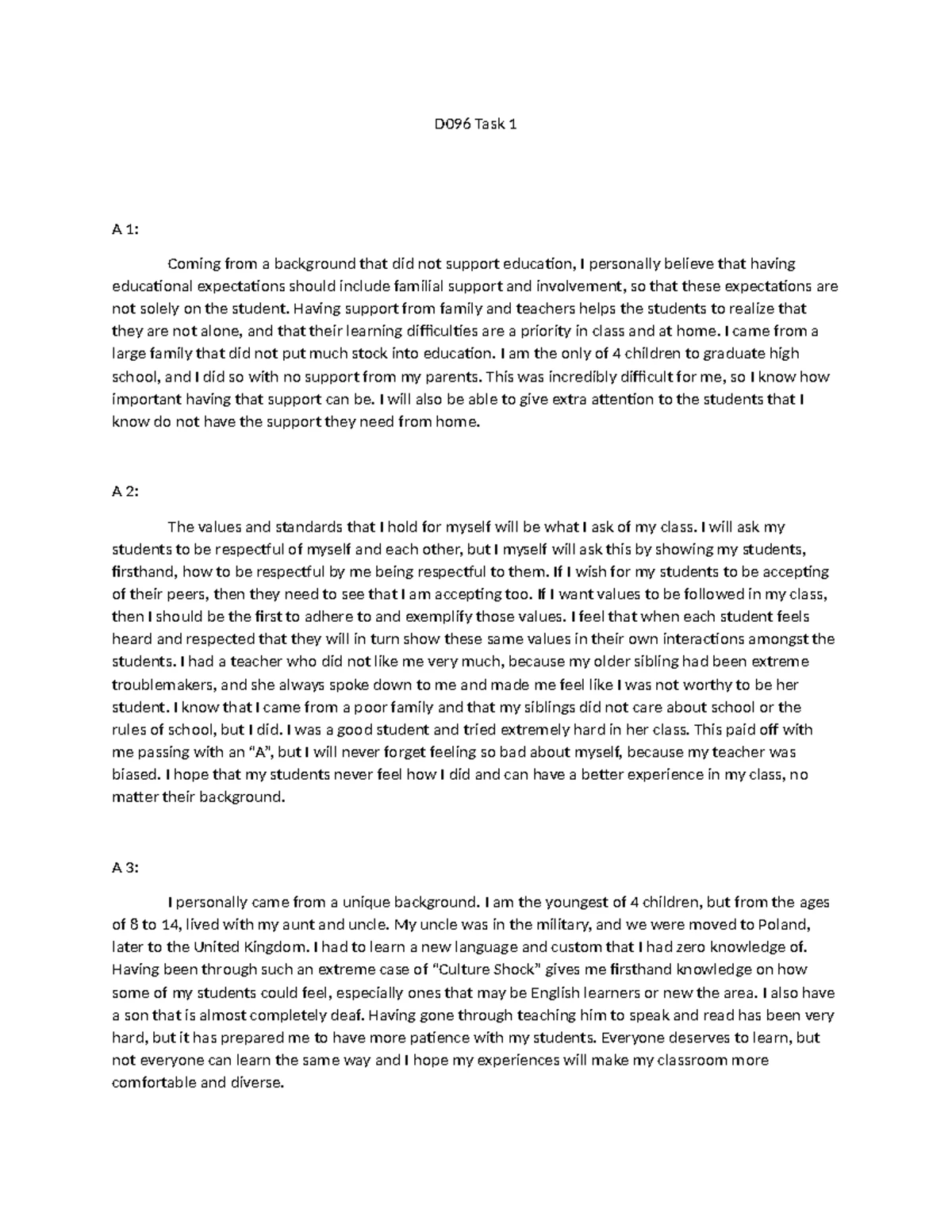 D096 D169 Module 1 Study Guide: Understanding English Learners & Title ...