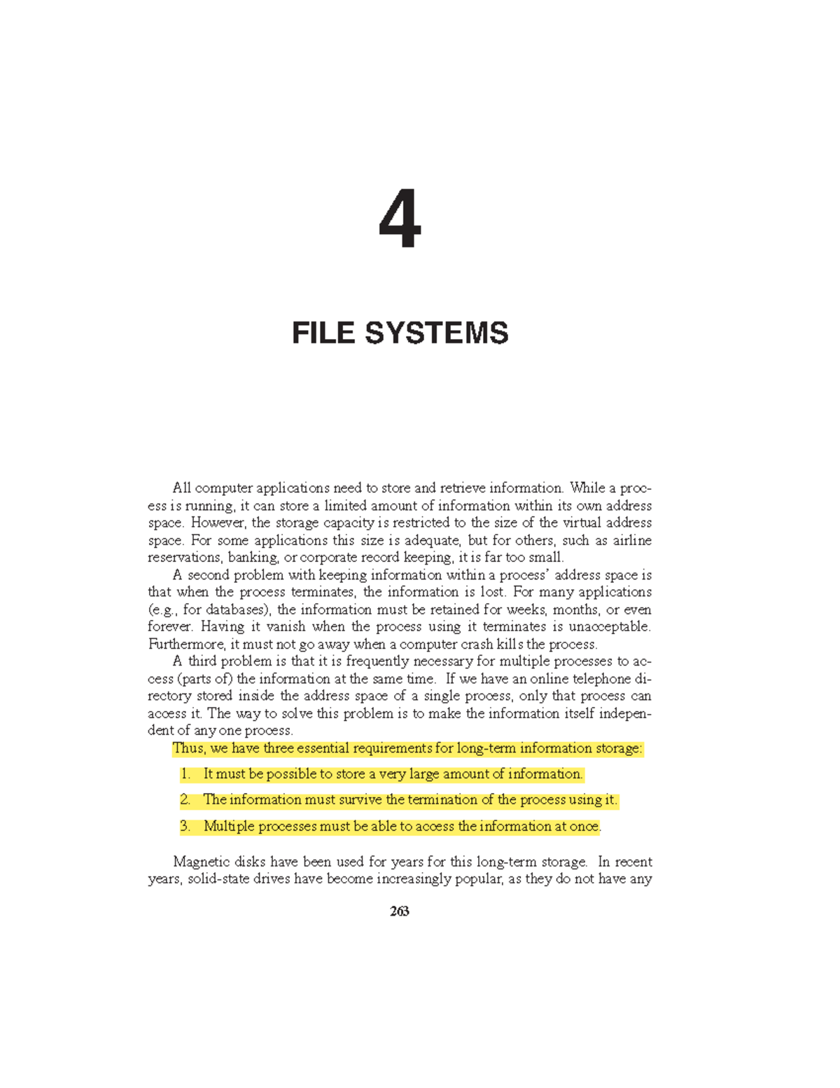 4 FILE SYSTEMS: Understanding Storage, Access, and Management in OS ...