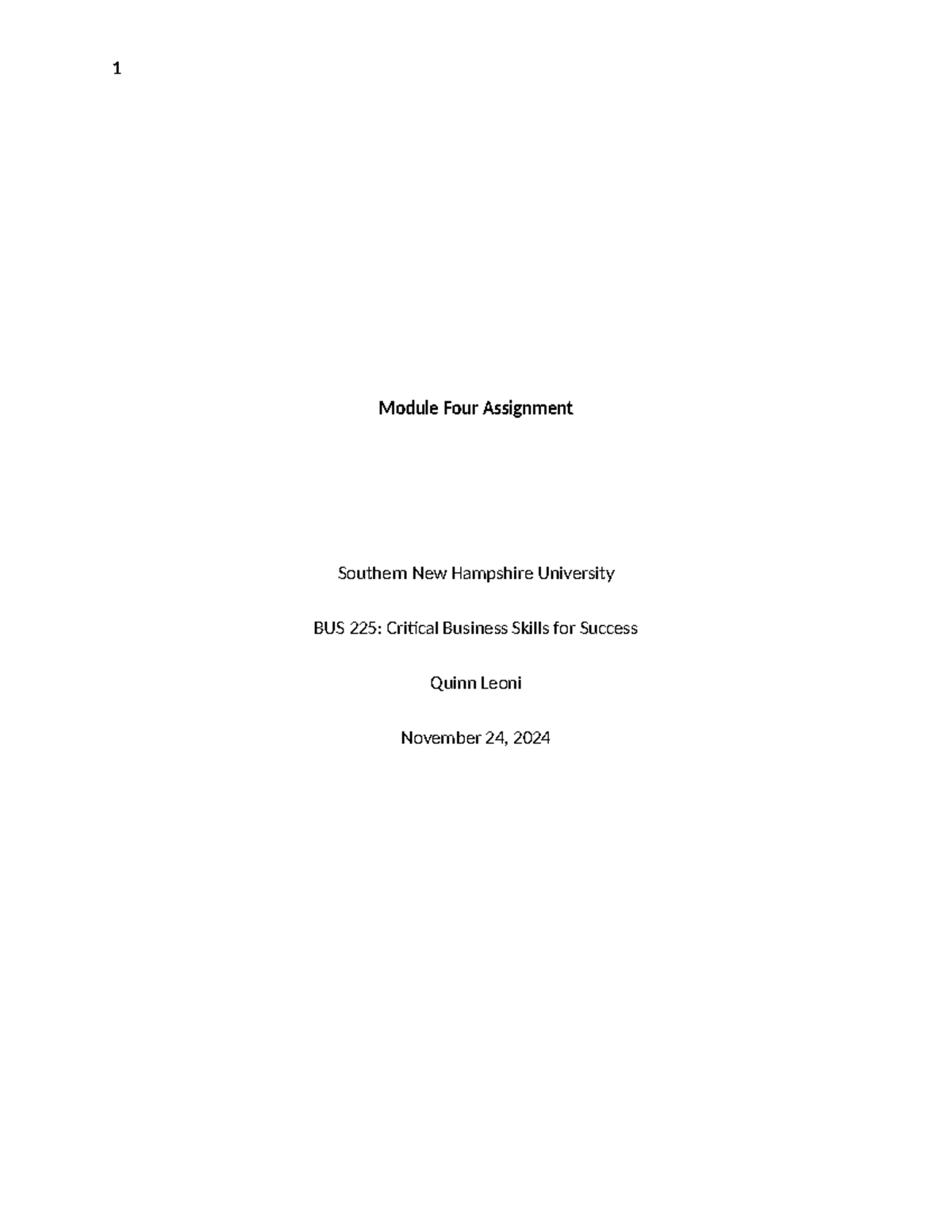 BUS 225 Module Four Assignment: Analyzing New Product Launch Success ...