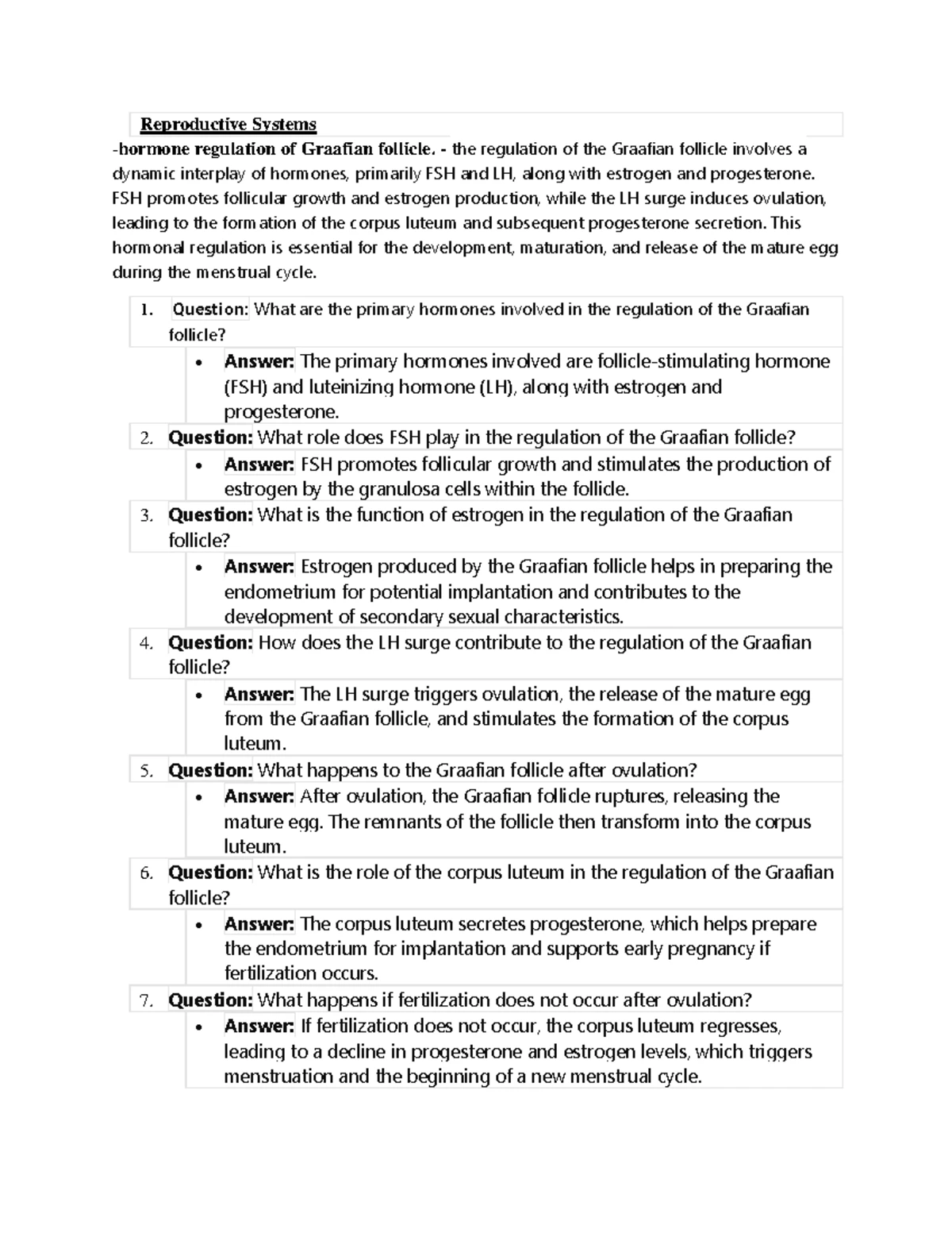 Final Exam Review - Practical Nursing Structure and Function ...