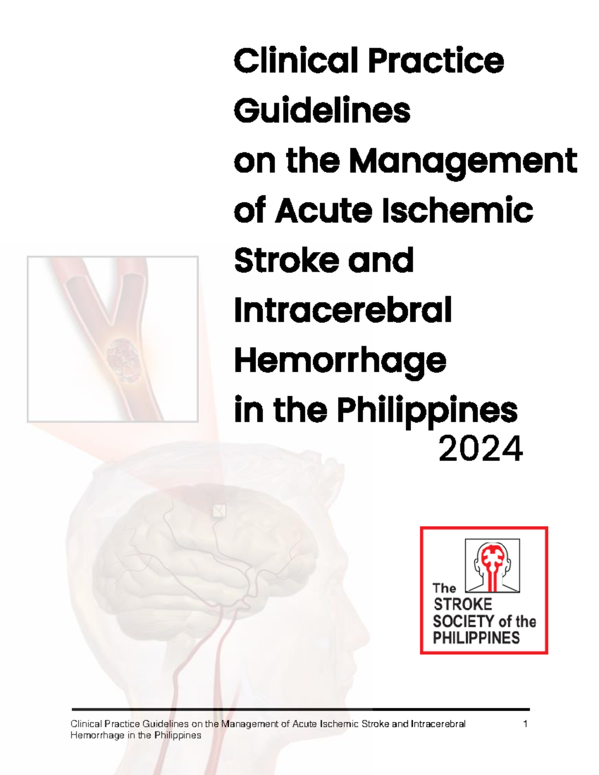 CPG Guidelines for the Management of Acute Stroke (2024 Edition) - Studocu