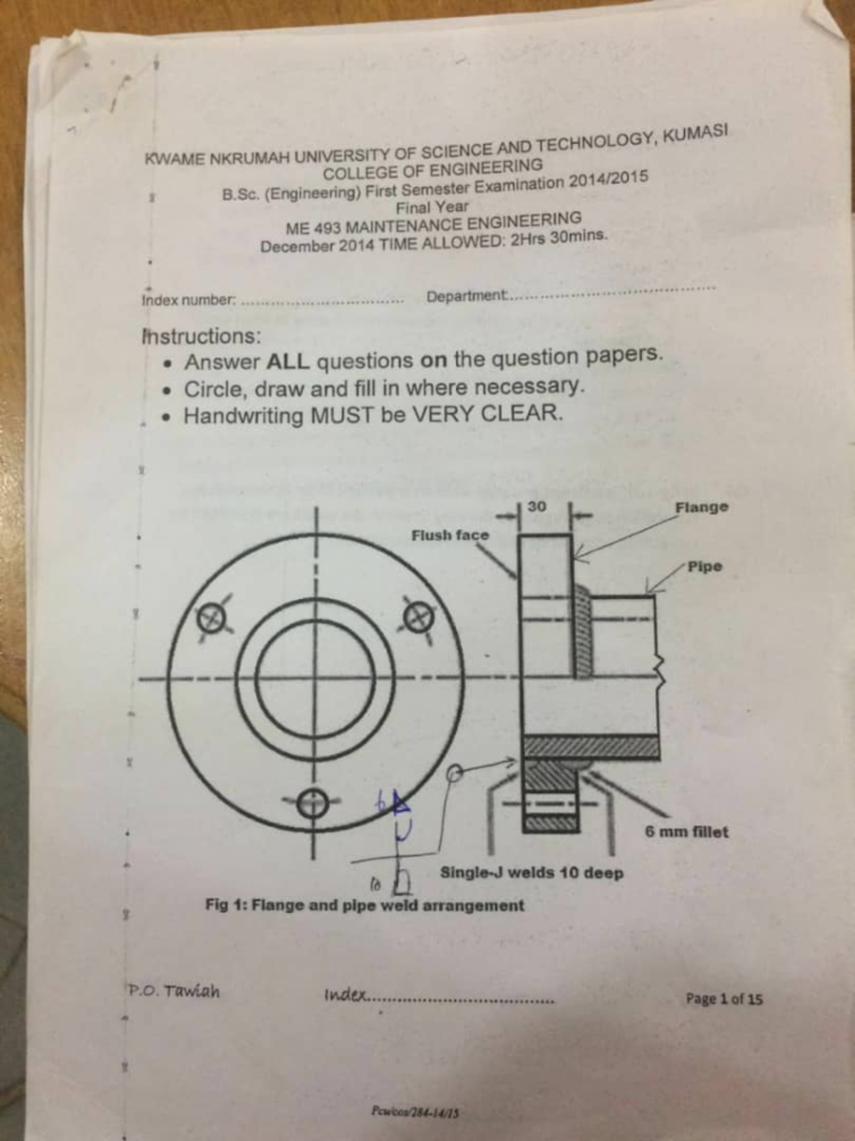 ME 493 Maintenance Engineering Final Exam Questions & Answers - Studocu