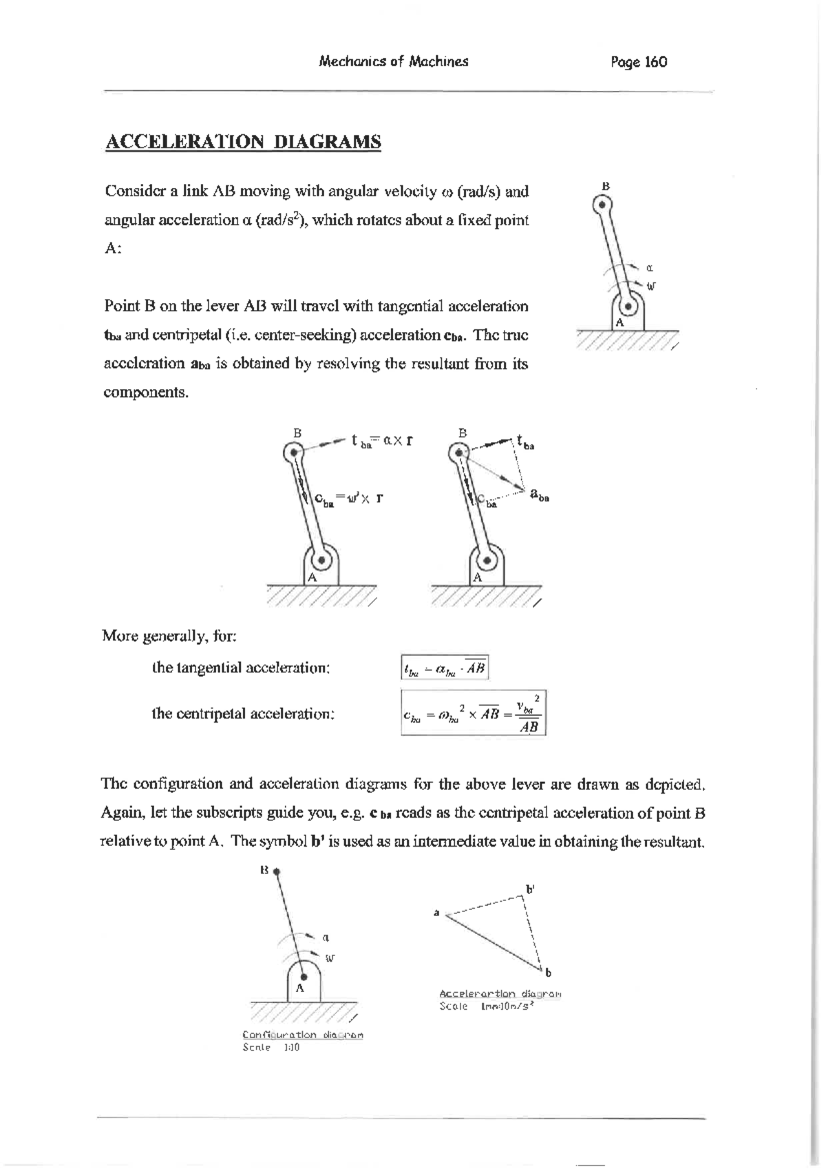 Mechanisms Lesson: Acceleration Diagrams Overview - MECH 101 - Studocu