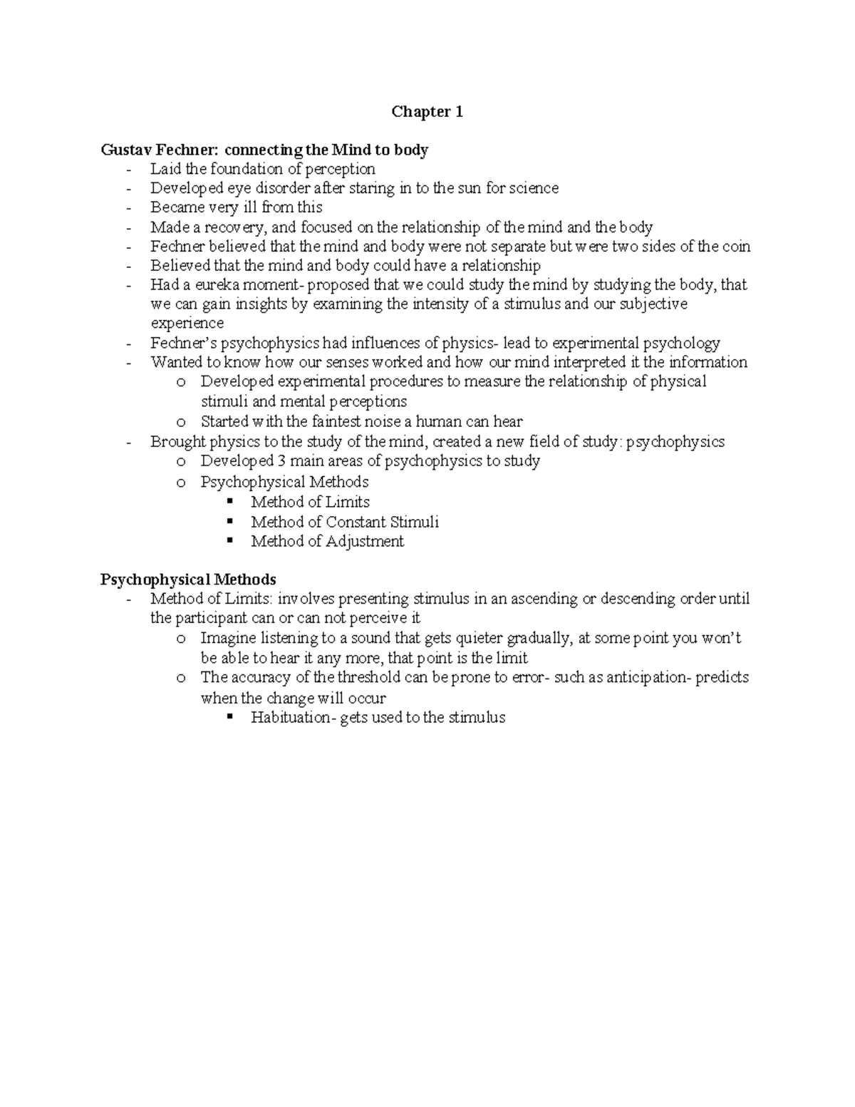 Lesson 1 lecture notes and Chapter 1 notes- PS 262 - Chapter 1 Gustav ...