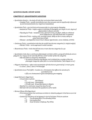Lab report genetics - Lab #5: Determining the Unknown Genotype of D ...