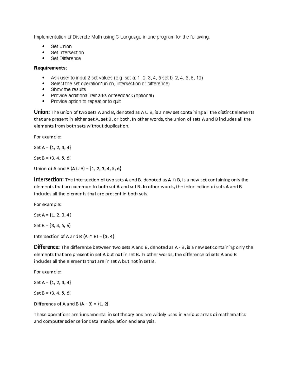 Discrete Math Finals (MATH101) - Comprehensive Final Reviewer - Studocu