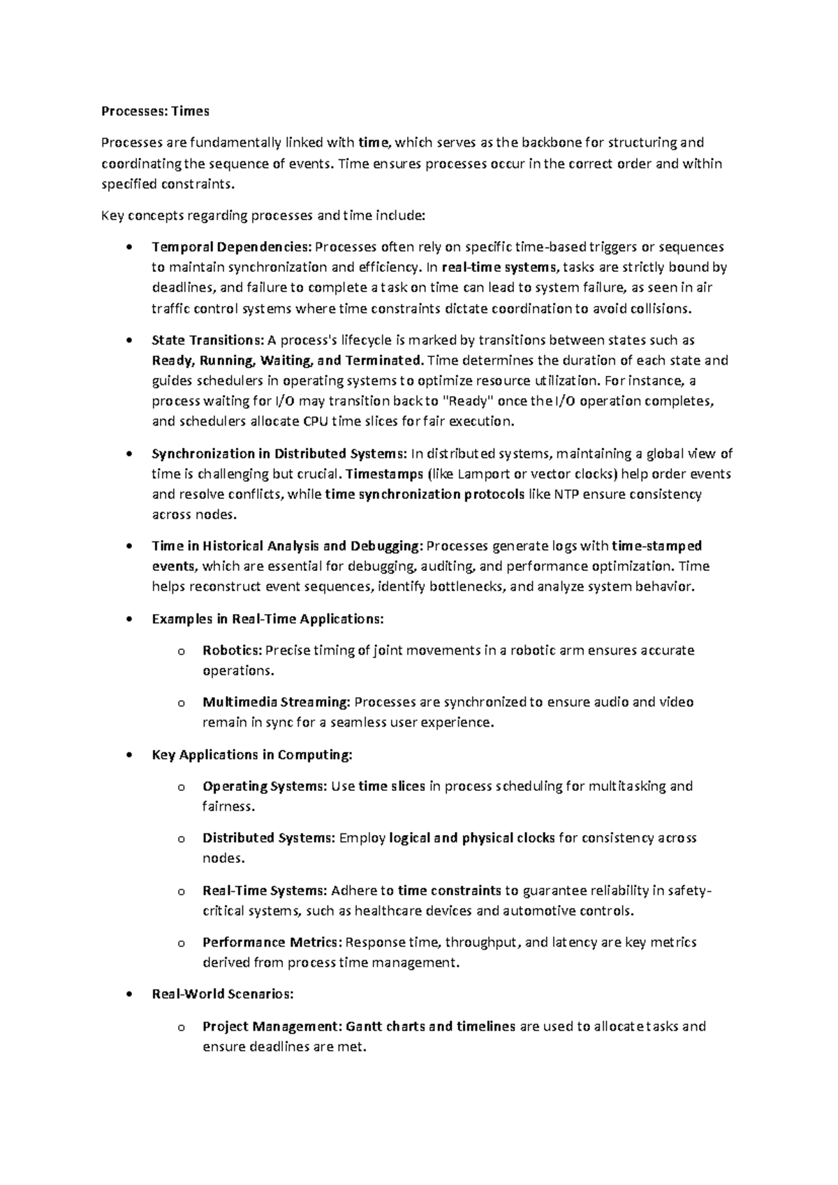 KRR 4: Understanding Processes, Events, and Contexts in Systems - Studocu