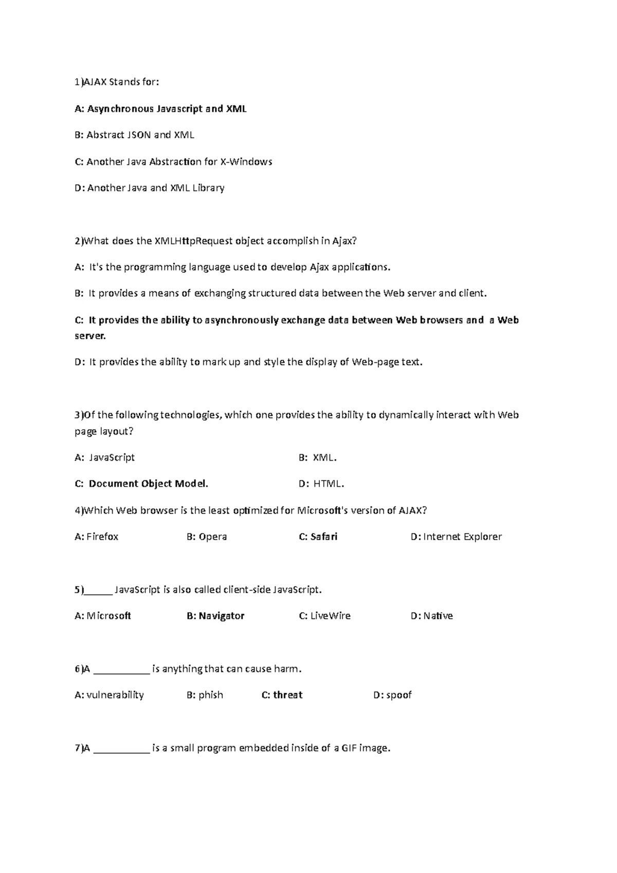 CS-TE-AI&DS- Unit 6 Cyber Security Question Bank with Solutions [May ...
