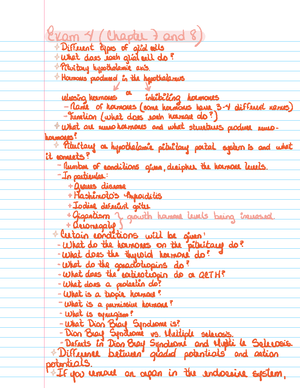 BME Study Notes - BME 3404 - Studocu