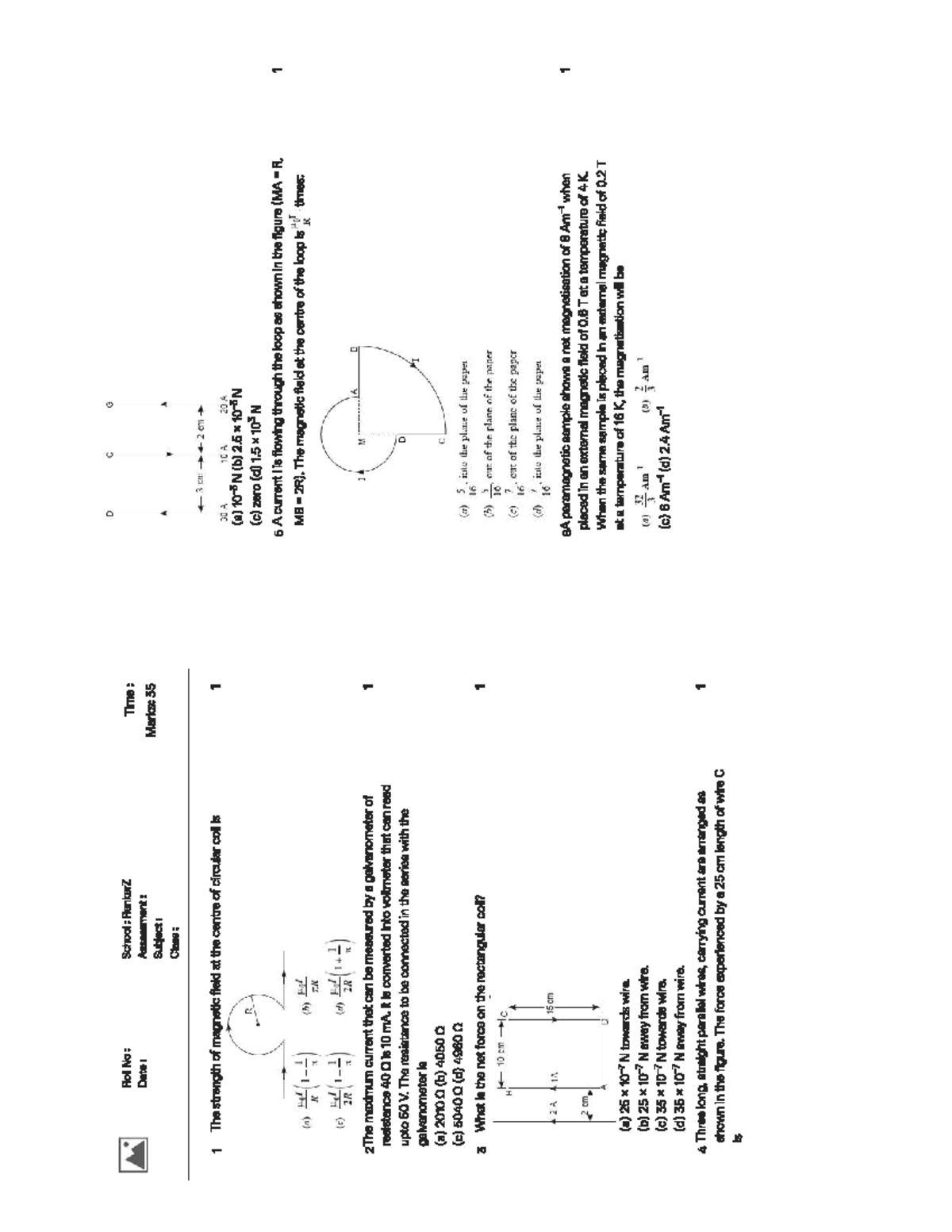 Physics Notes for Class 12 - Unit 3 (D C G) - Studocu