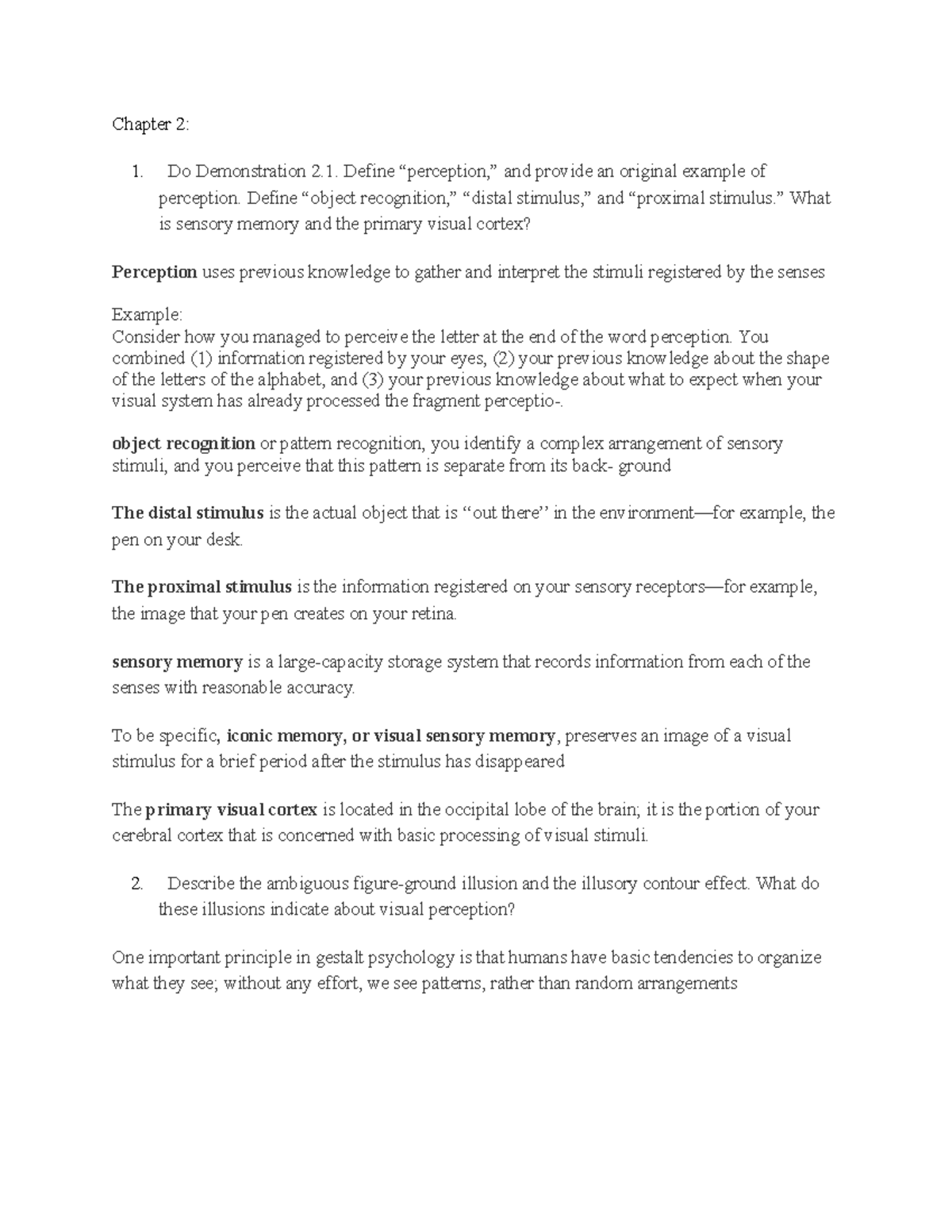 Unit 2 ch. 2&3 - These are the notes from chapter 2&3 for unit 2 of ...