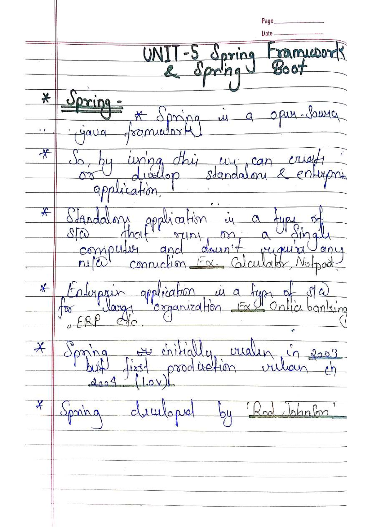 OOPS with Java - Unit 5 Notes - Studocu