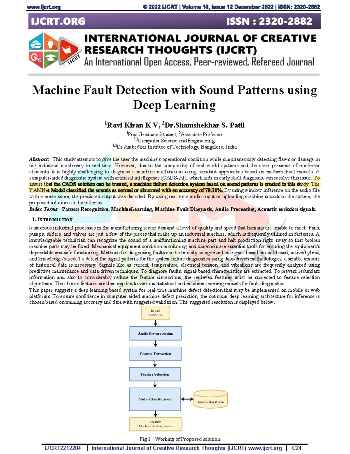 R1 accuracy - Very good material - Machine Fault Detection with Sound ...