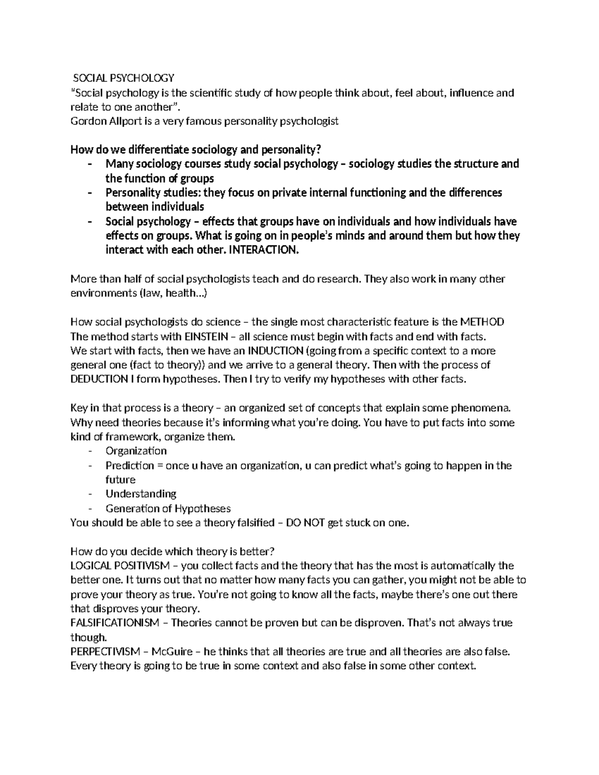 Social Psychology (PSY 101): Understanding Human Behavior and ...