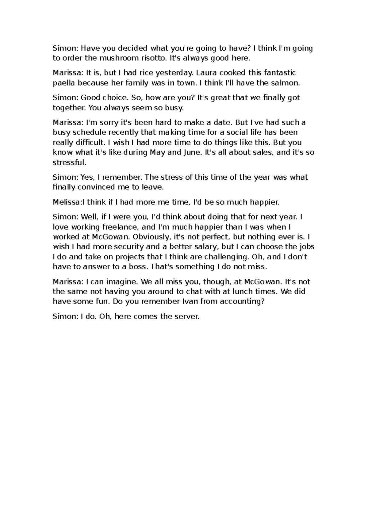 Unit 8 Progress Test - We Talk 4 Conversations and Choices - Studocu
