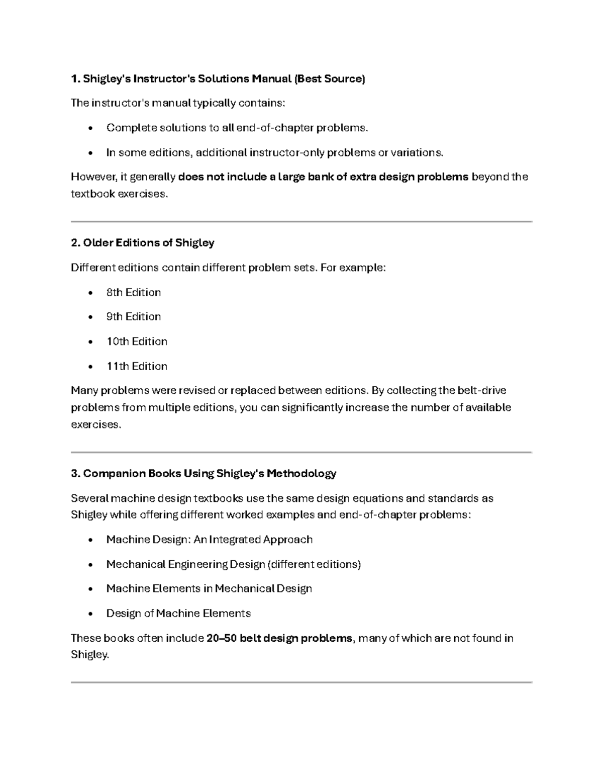 Solutions Manual for Machine Design: Comprehensive Guide - Studocu