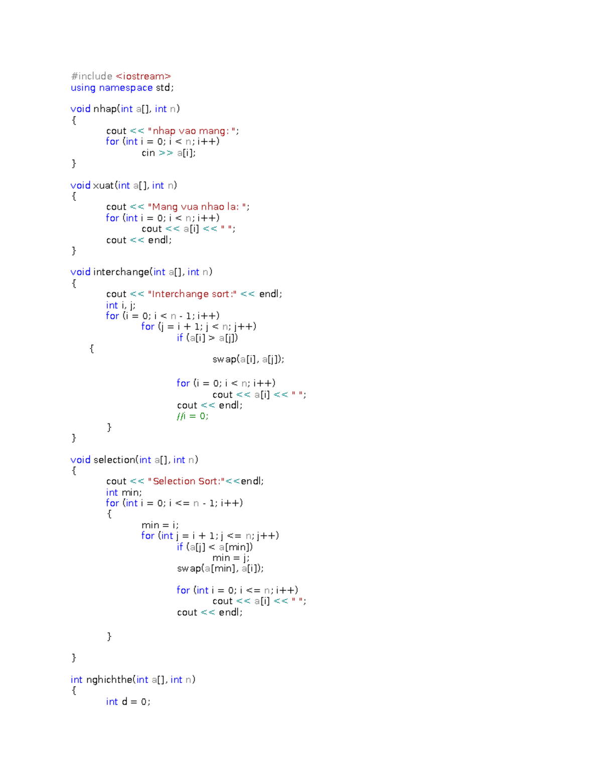 Buoi3 - zzzz - #include using namespace std; void nhap(int a[], int n ...