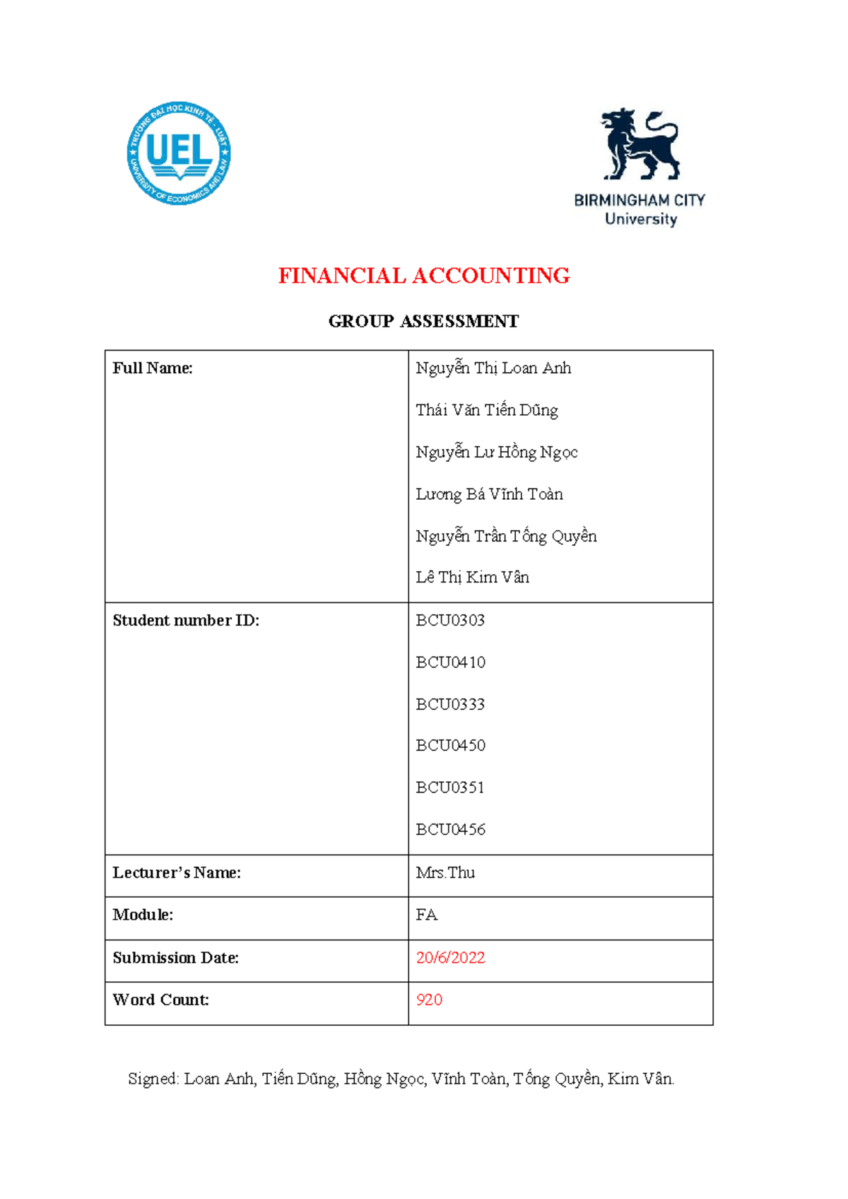 Group-assignment FA Chapter-5 Group-6 - FINANCIAL ACCOUNTING GROUP ...