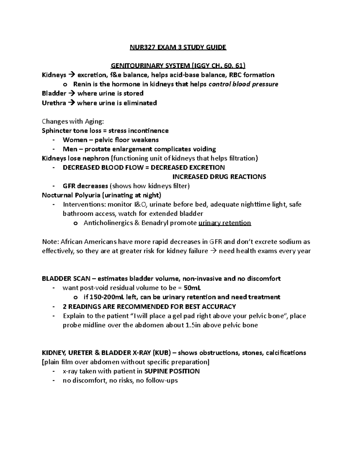 MSK System Health Assessment Checklist - 2023 Documentation - Studocu